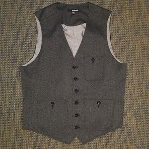 Murano Mens Vest Grey Medium